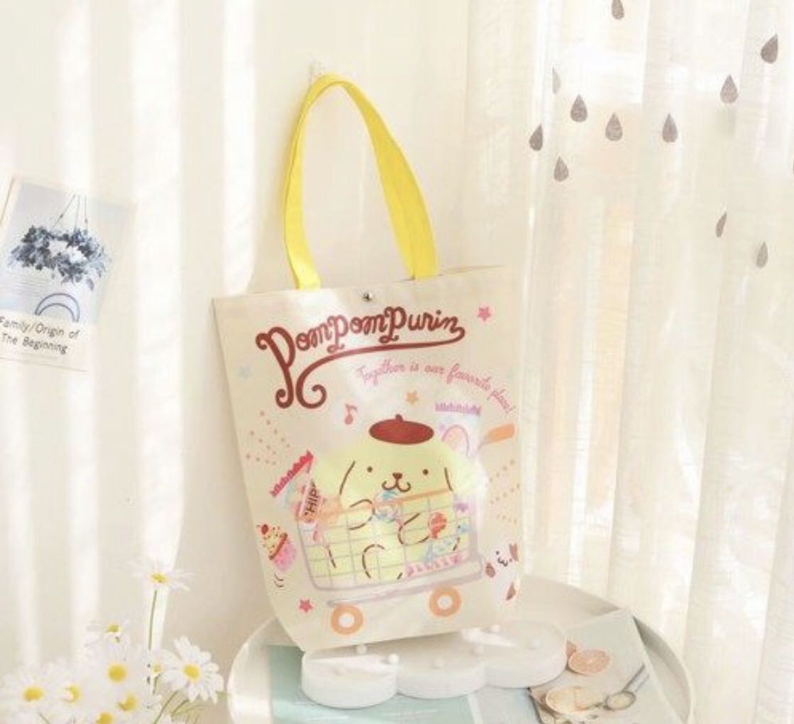 Pompompurin Bag, Women's Fashion, Bags & Wallets, Tote Bags on Carousell