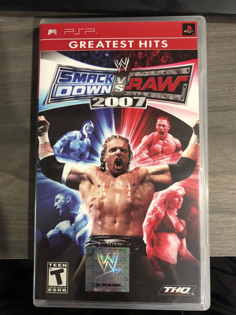 PSP WWE Game, Video Gaming, Video Games, Others on Carousell