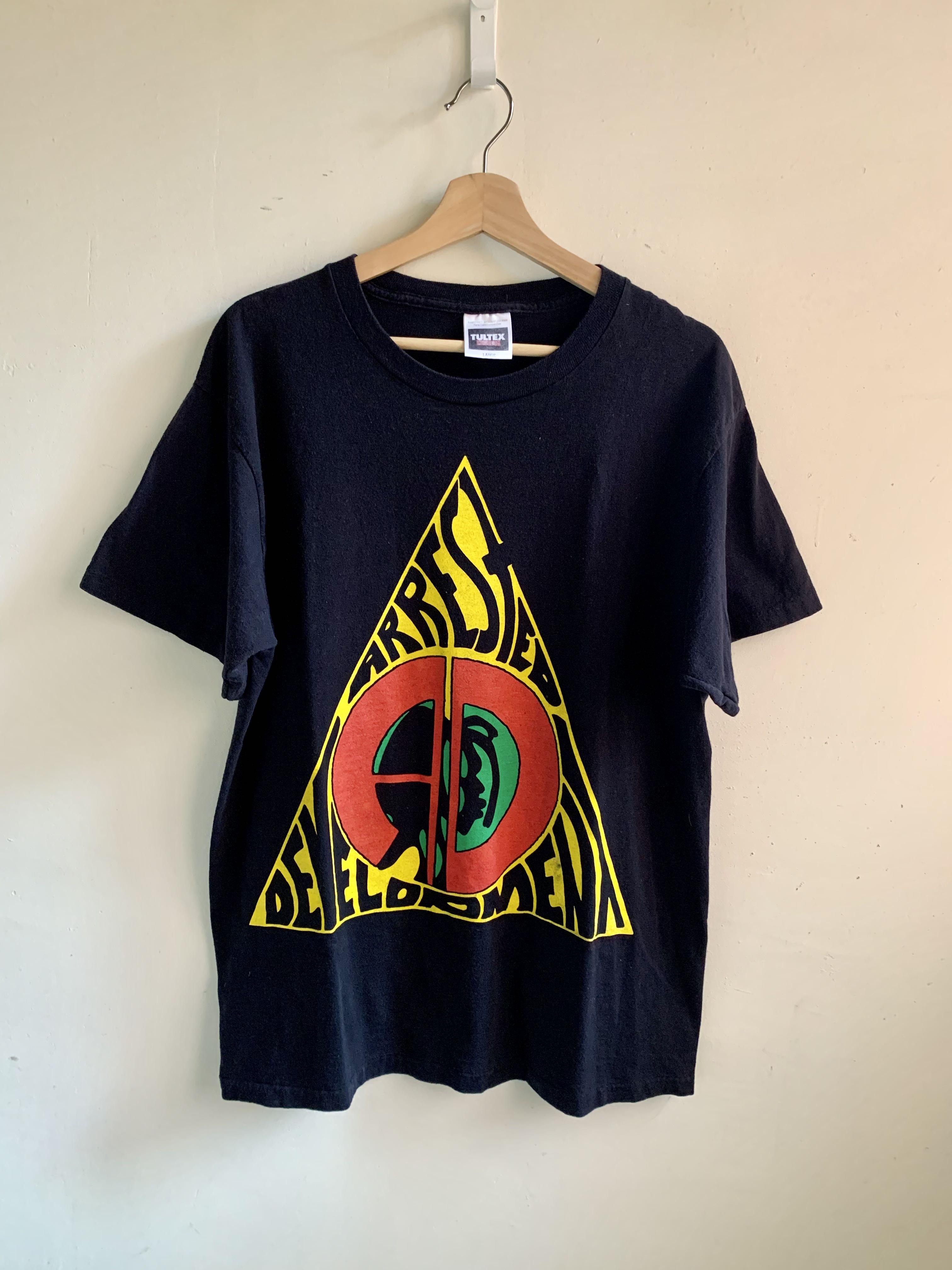XL 90's ARRESTED DEVELOPMENT Tシャツ RAP柄デザインプリント