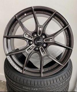 Rays Gram Light 57FXZ 19” Rims, 5x114.3, 19”x8.5”, Offset 38