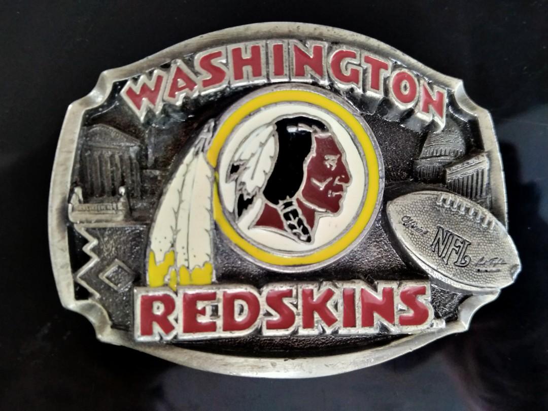 REDSKIN NFL BELT BUCKLE LIMITED EDITION, Men's Fashion, Watches &  Accessories, Belts on Carousell