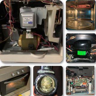 Repair All Home Appliance  , microwave ,oven, washer washing  machine ,dryer, fridge ,  wine chiller,exhaust hood,stove,hob,dishwasher,water heater,all kind of trip tripping , plumbing,water leaking leak electrical light handyman pressure wash 