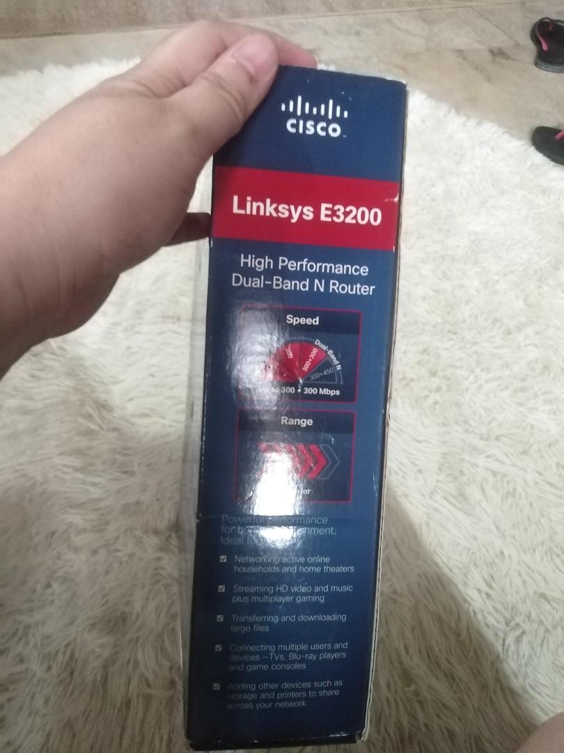 Router LinkSys E3200, Computers & Tech, Parts & Accessories, Networking ...