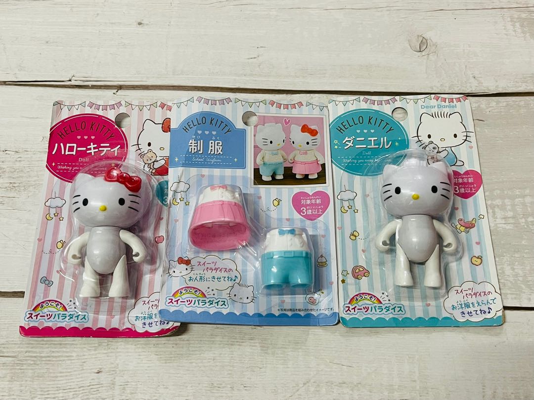 Sanrio Hello Kitty and Dear Daniel Doll set Hobbies Toys Toys Games on Carousell