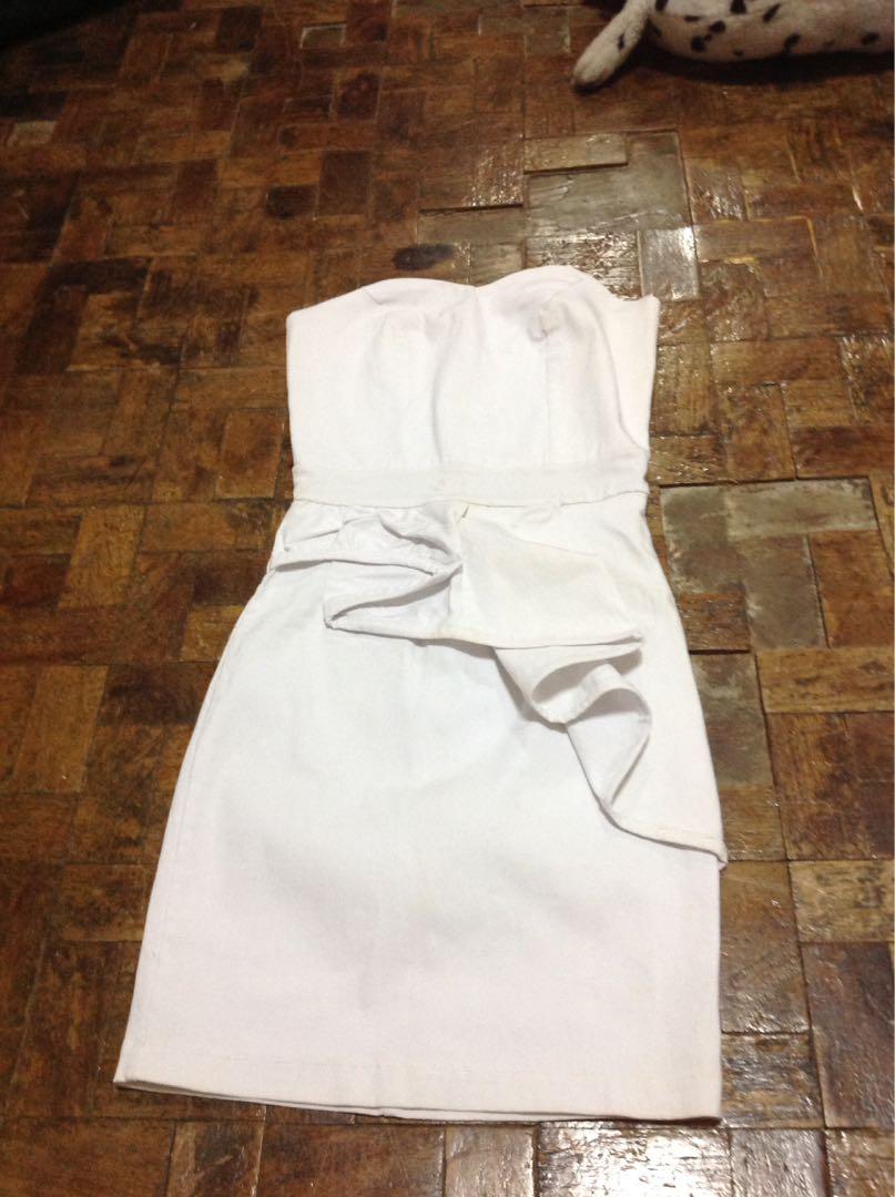 Semi formal tube cocktail dress for debut Women s Fashion