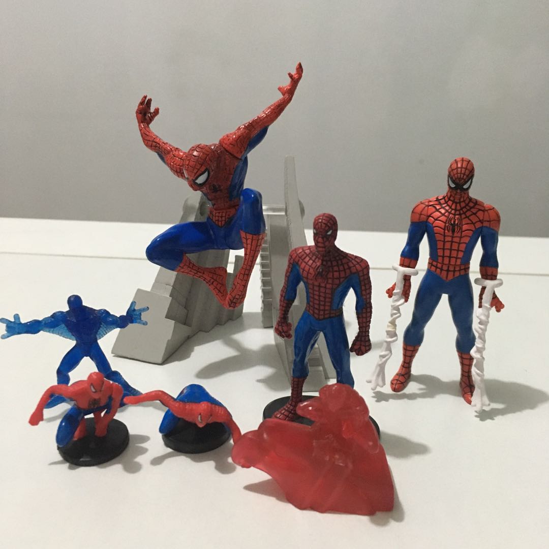 Spider Man Mini figures Lot x 7 Hobbies Toys Toys Games on