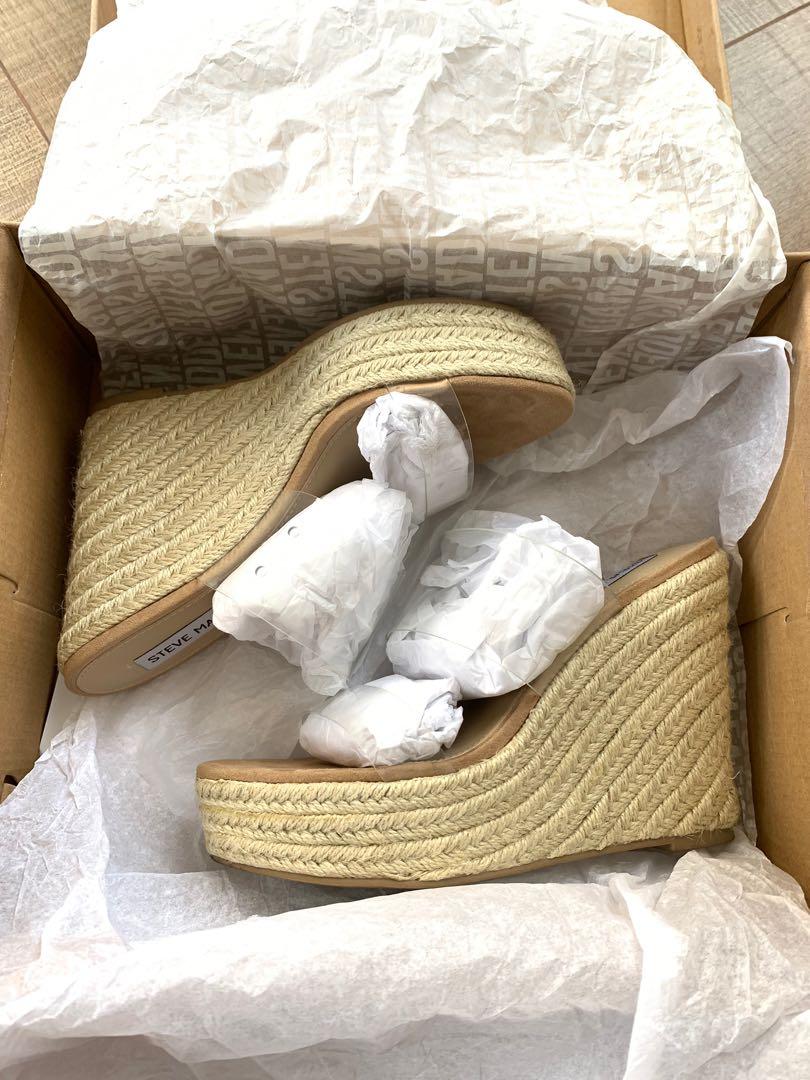Steve madden shop sunrise clear wedges