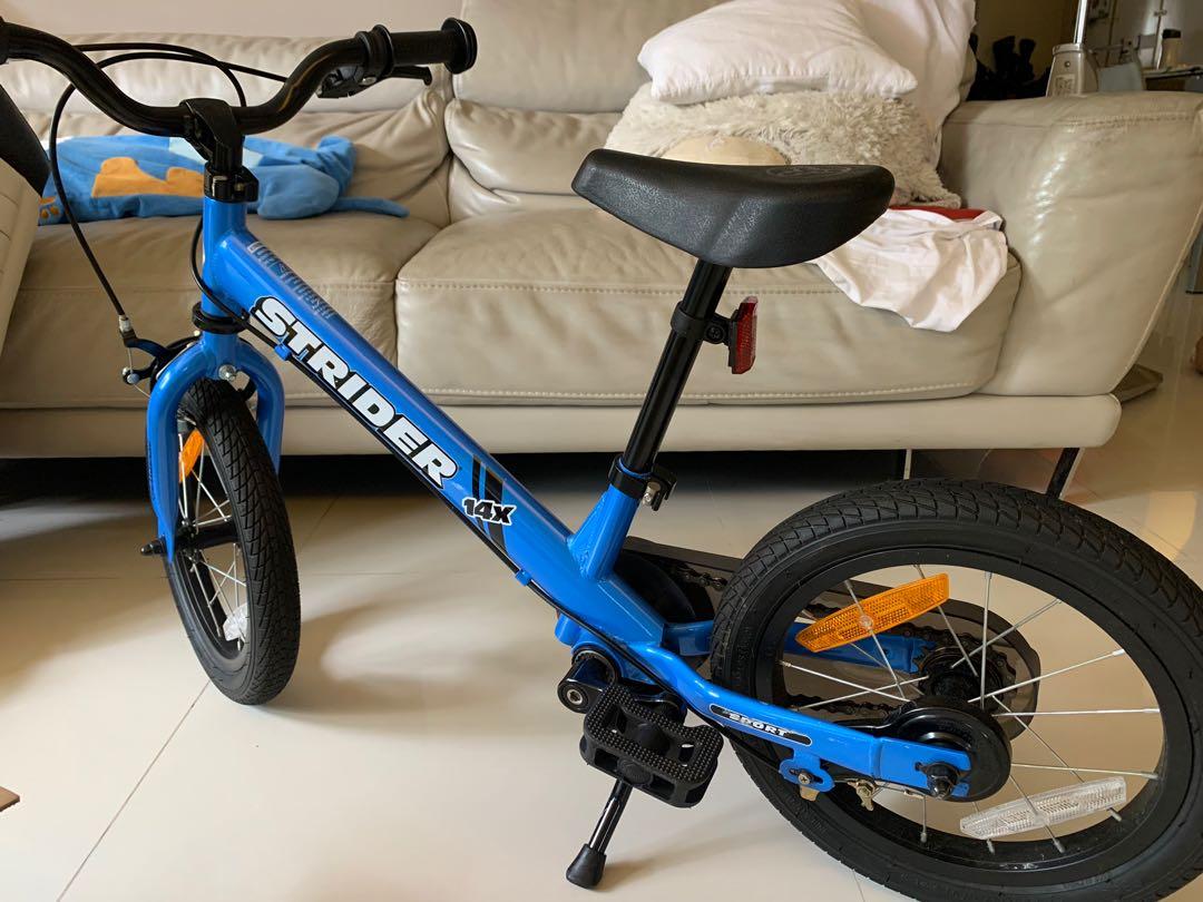 Strider 14X convertible Balance Bicycle Sports Equipment Bicycles Parts Bicycles on Carousell