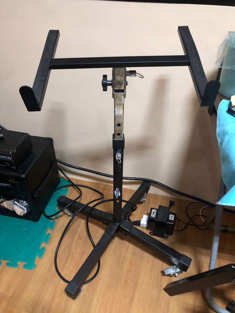 Studio mixer stand on stage, Hobbies & Toys, Music & Media, Music