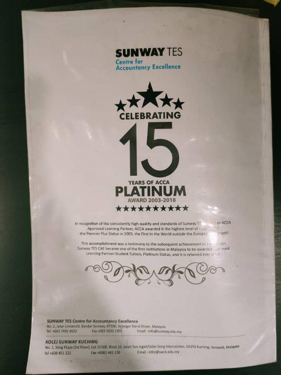 Sunway TES Advanced Taxation (ATX - MYS) - Strategic Professions 