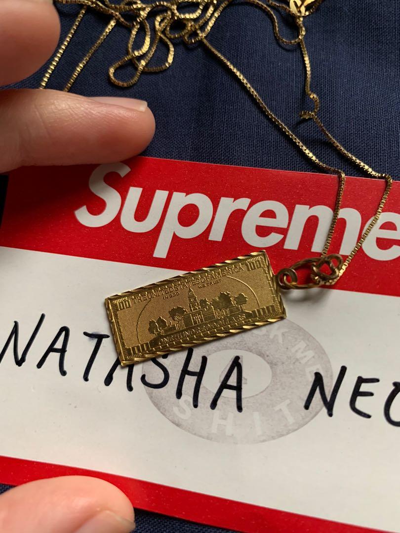 Supreme dollar bill chain sale