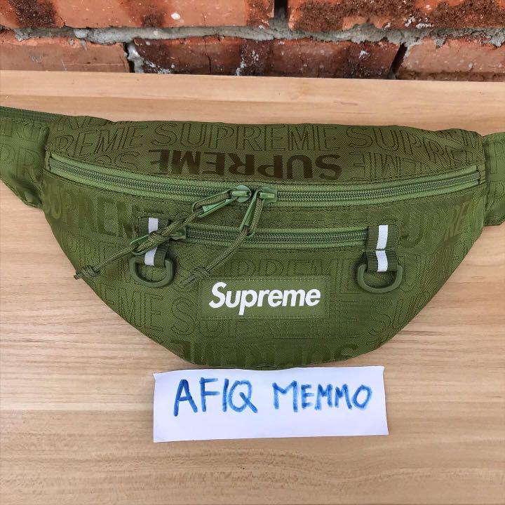 Supreme waist bag ss19 olive online