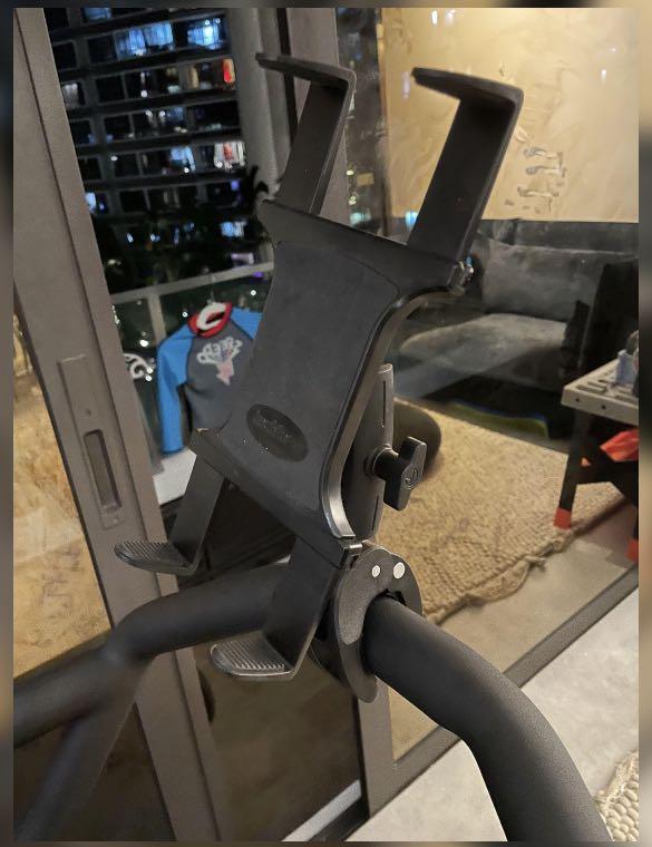 Tackform iPad Pro & universal Tablet holder for spin bike zwift