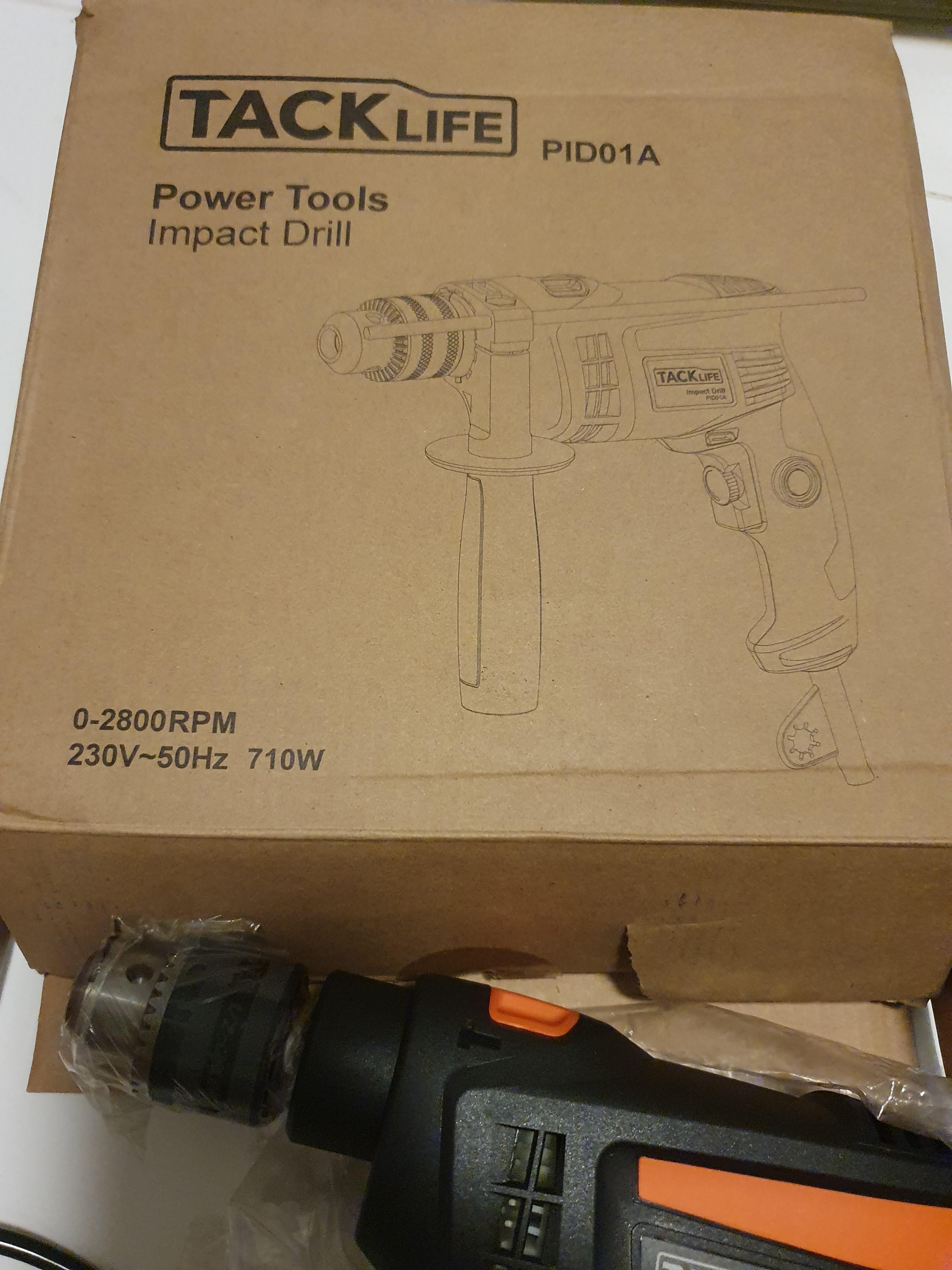 Tacklife impact drill TV Home Appliances Other Home Appliances on Carousell