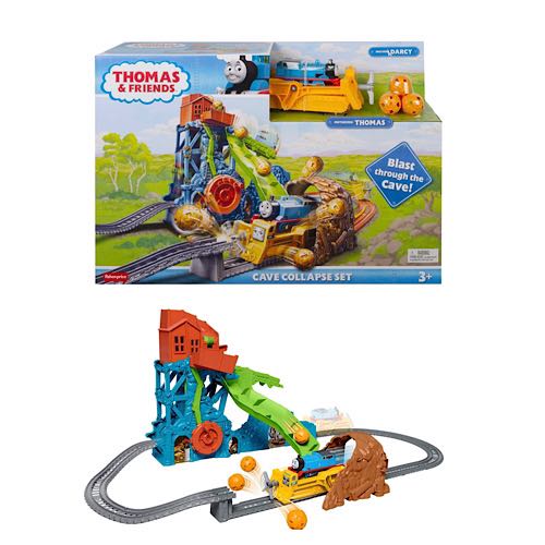 Thomas Friends Cave Collapse TrackMaster track set with