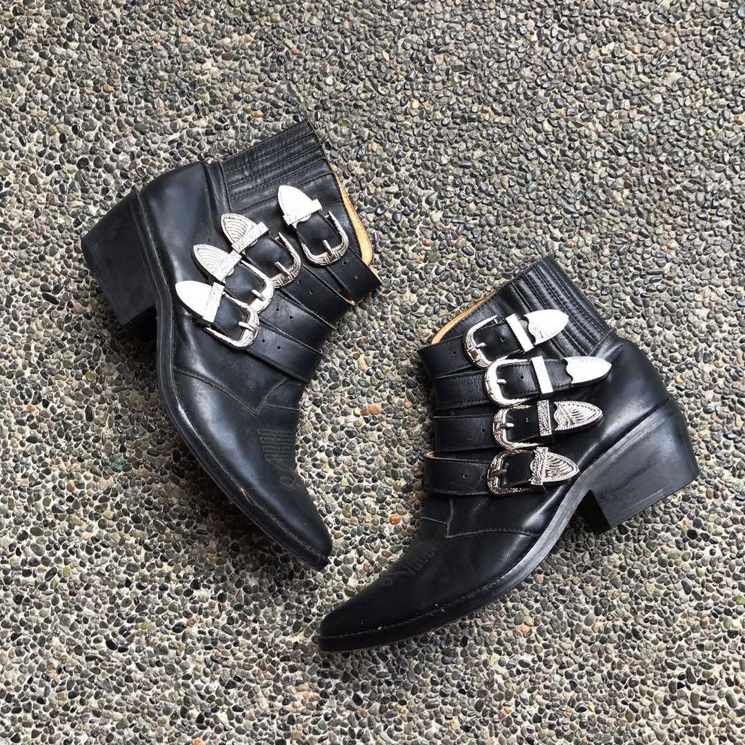 Toga Pulla Multi strap boots
