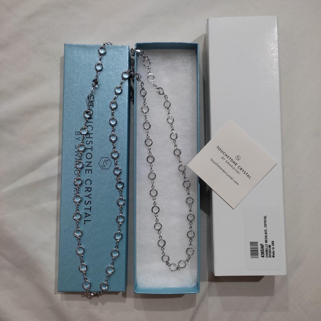 Touchstone crystal outlet chanelle necklace