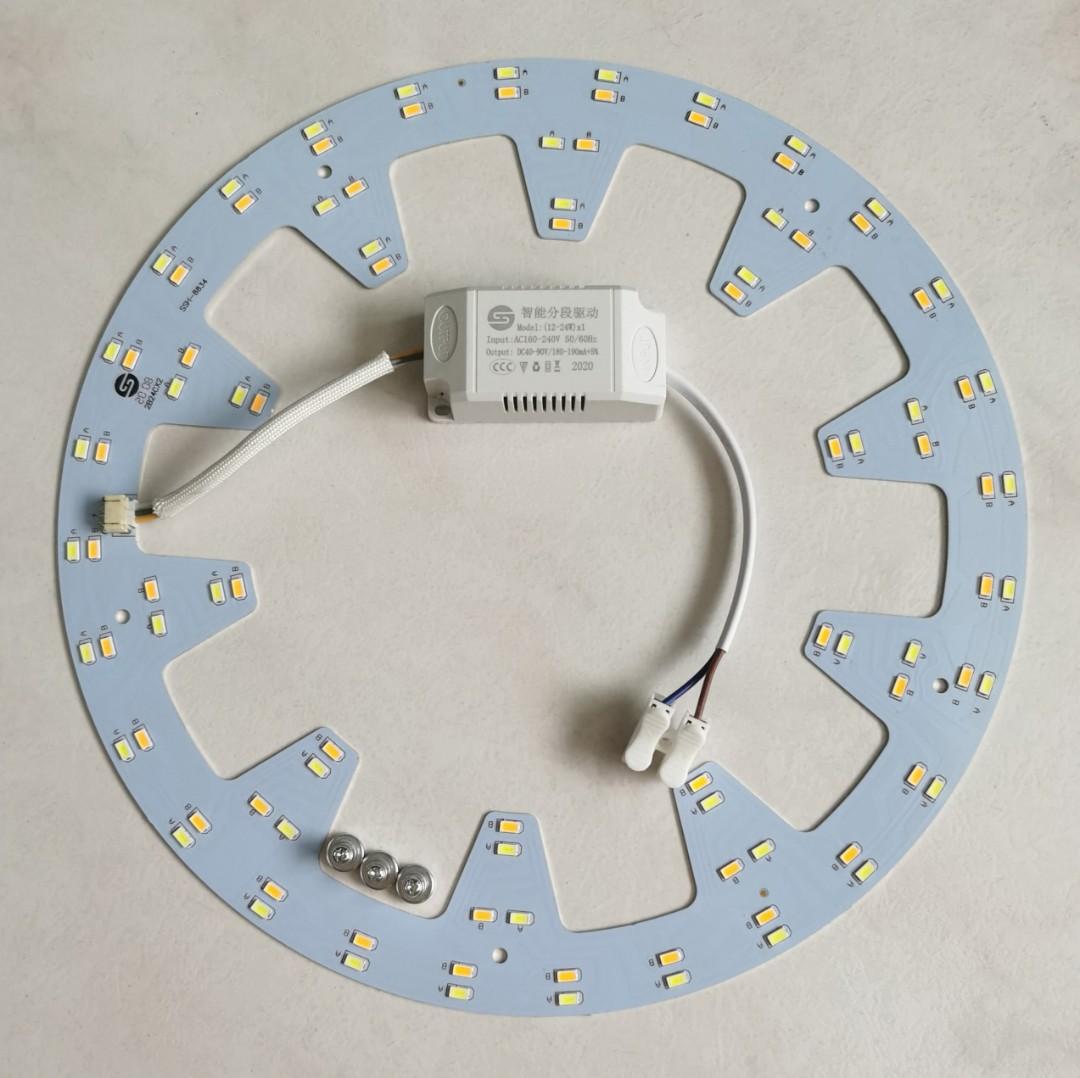 Tri-Colors LED Ceiling Light LED Lamp LED Light Various c/w LED 3C Driver Magnets - Size Ø 16cm / Ø 17cm  / Ø 27cm -  Super / Ultra Bright62863076765314113