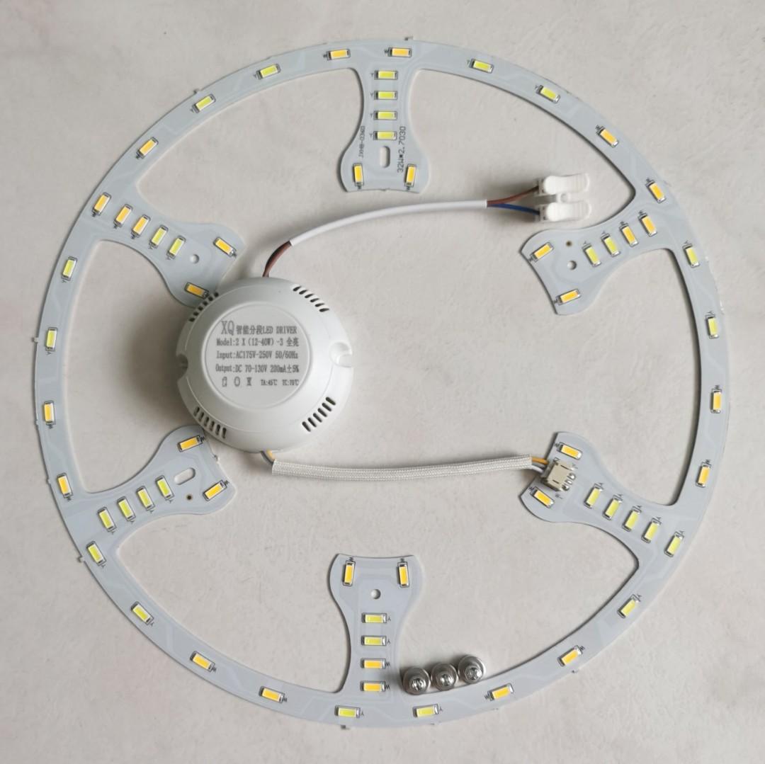 Tri-Colors LED Ceiling Light LED Lamp LED Light Various c/w LED 3C Driver Magnets - Size Ø 16cm / Ø 17cm  / Ø 27cm -  Super / Ultra Bright62863076765314114