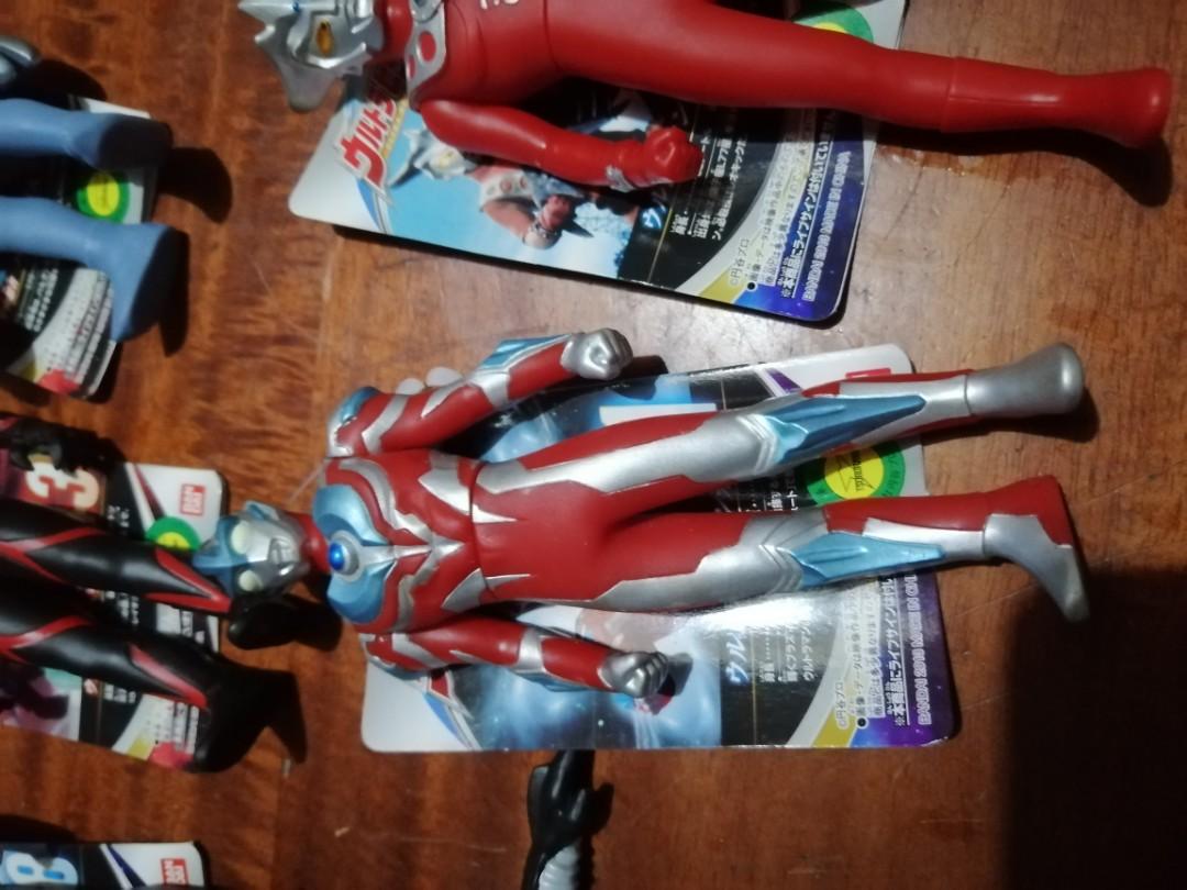 ULTRAMAN AUTHENTIC FIGURES (Category: Figurines & Statues) located in Nabunturan. Submitted by rollingon22 (Listing ID 1098362644, Image 3). Description: 250 PHP Each Take All = 1500 PHP These are authentic Ultra Hero Series figures, purchased in Japan, not surplus. The figures have never been played with, and come in their original plastic bag w/ the original figure card attached to them. -Ultraman -Ultraman Tiga -Alien Baltan -Ultraman Leo -Bel