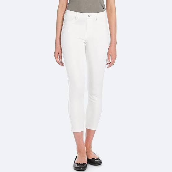 Uniqlo White pants, Women's Fashion 