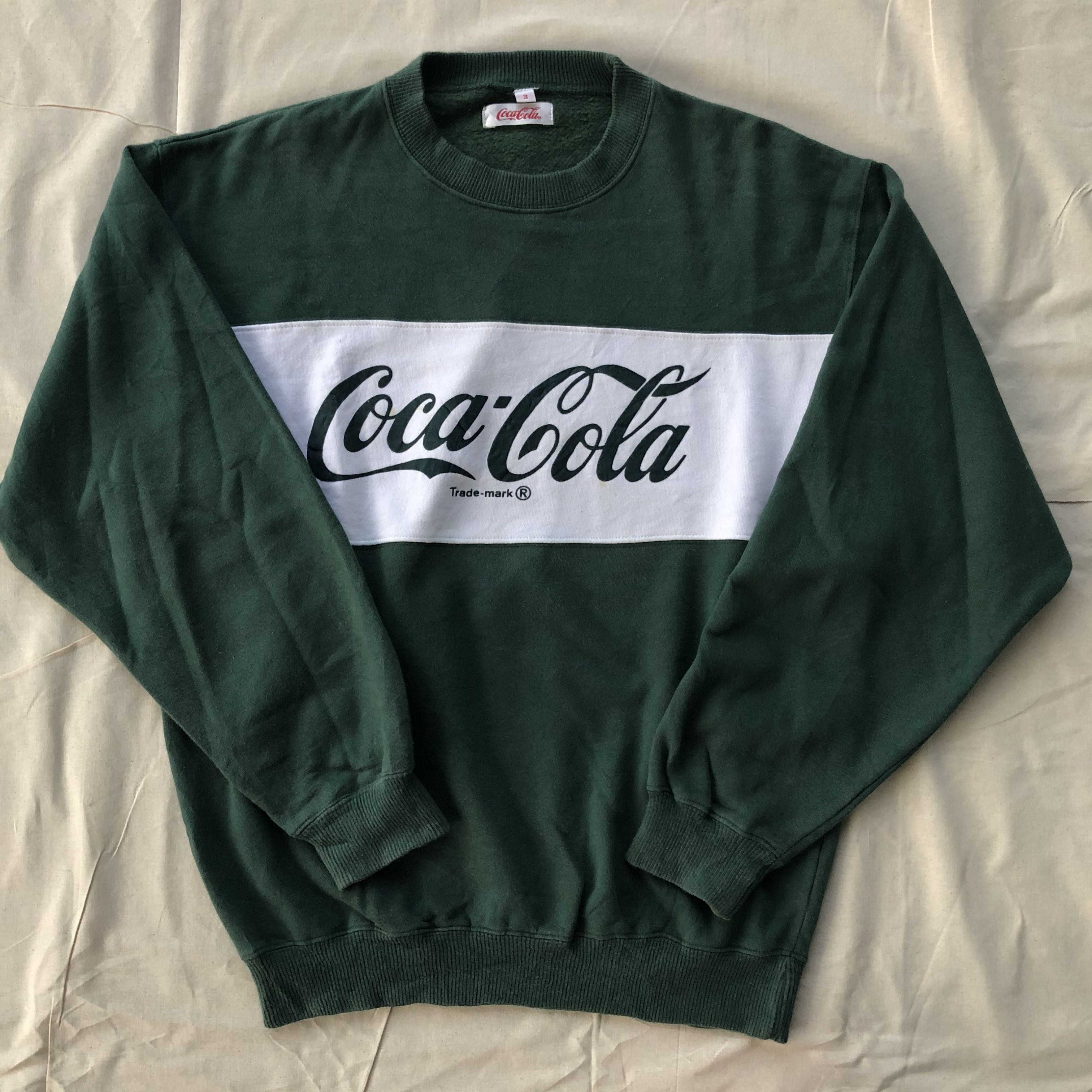 Vintage best sale coke sweatshirt