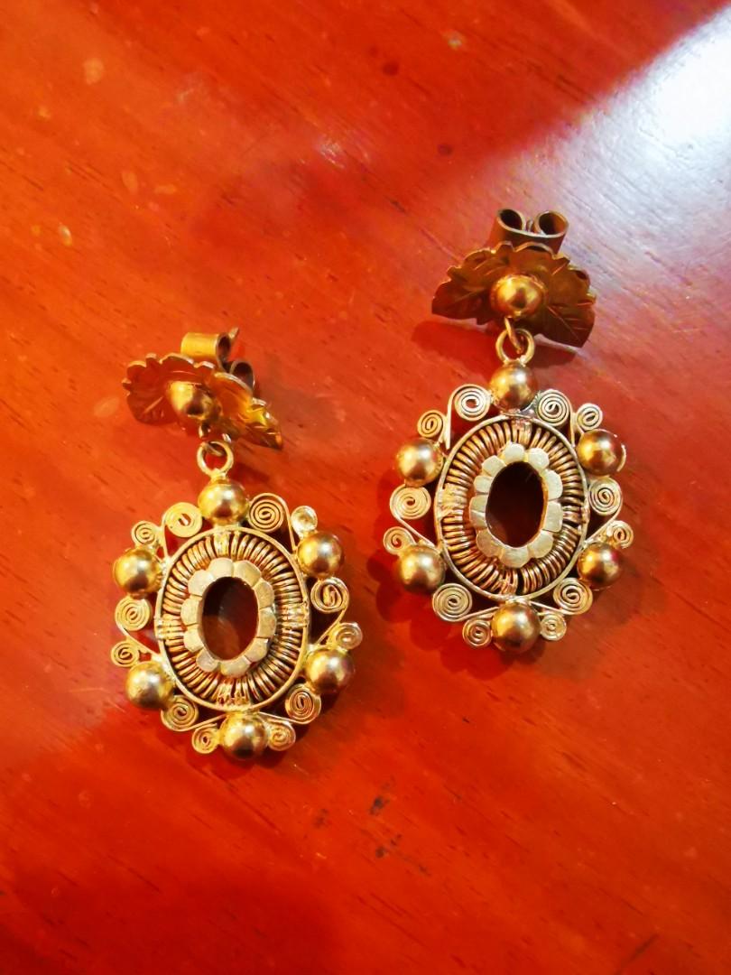 Tambourine earrings sales