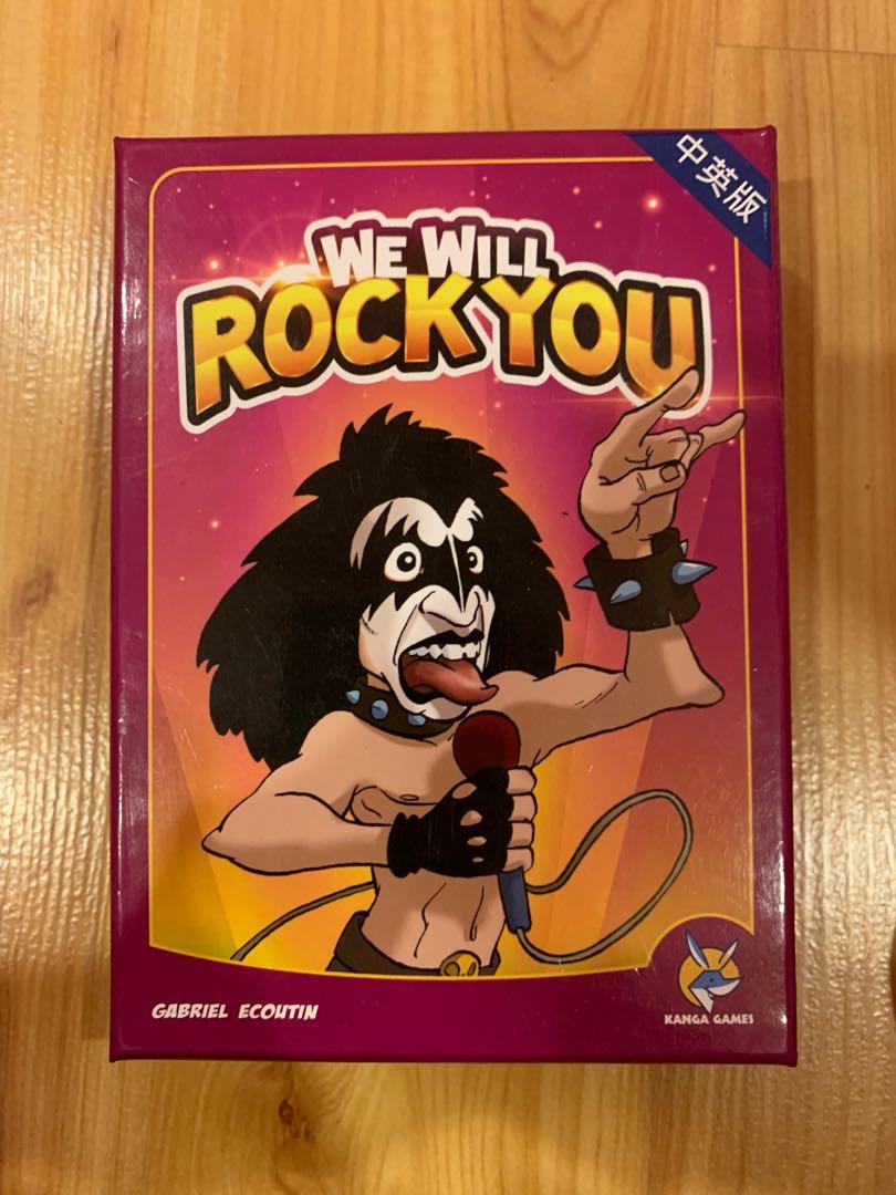 We Will Rock You Card Game