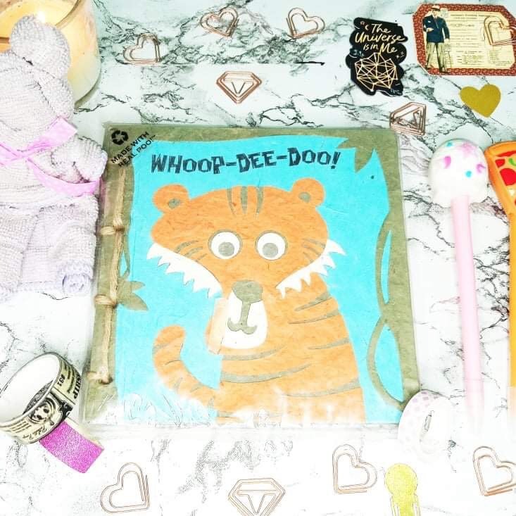 WHOOPDEEDOO! POOP PAPER NOTEBOOK/SCRATCH PAD FROM THAILAND (Big