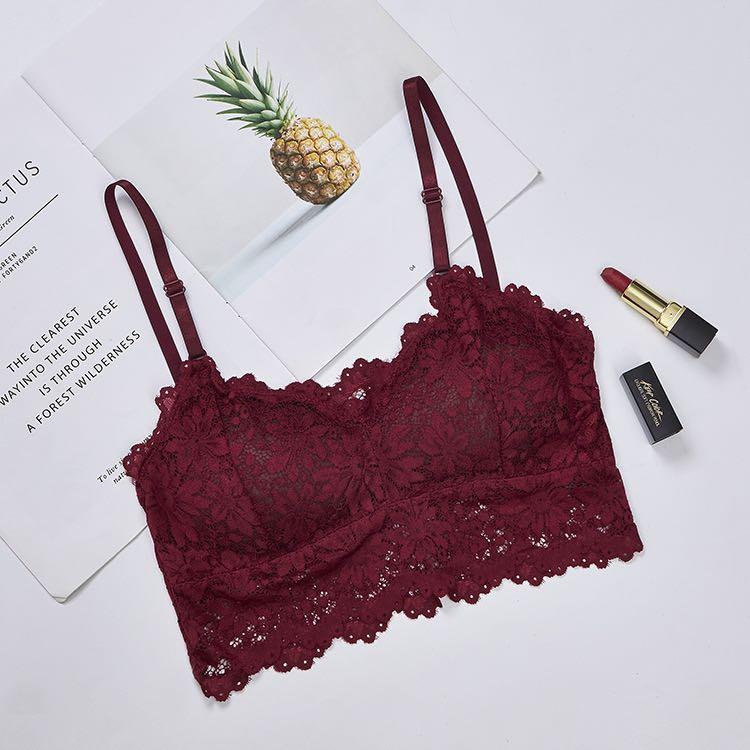 Lace bra tube tops, Women's Fashion, Tops, Sleeveless on Carousell