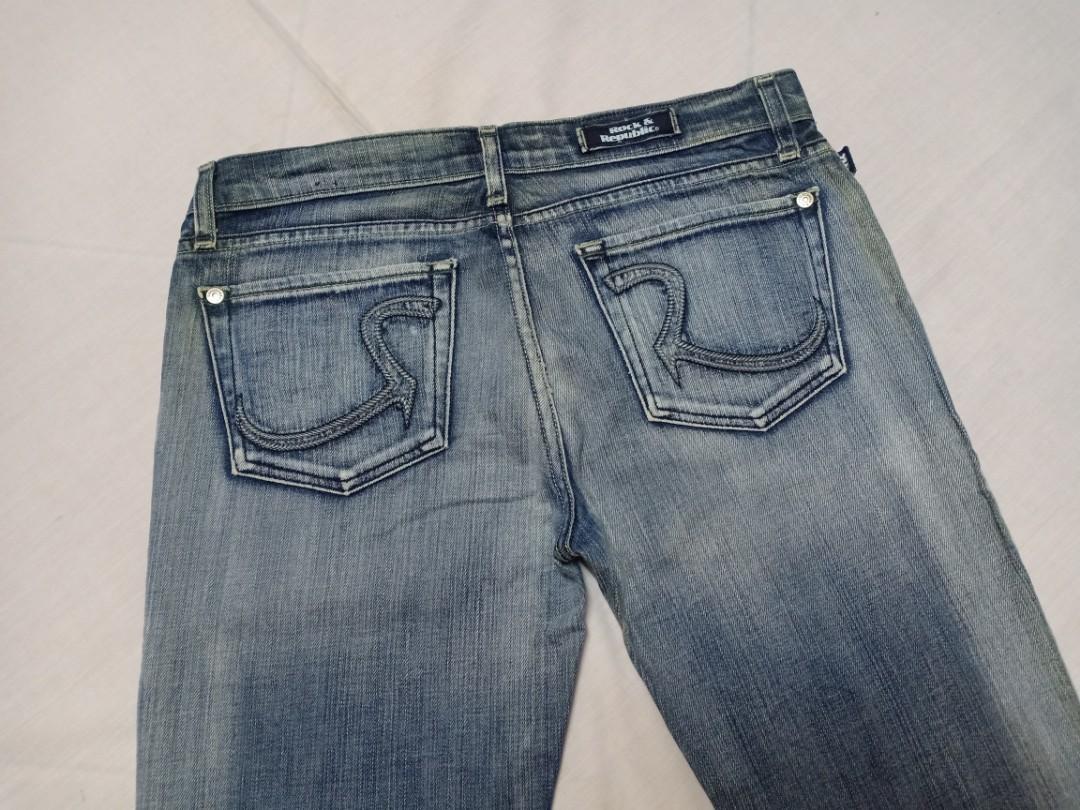 Jeans sales femme rock