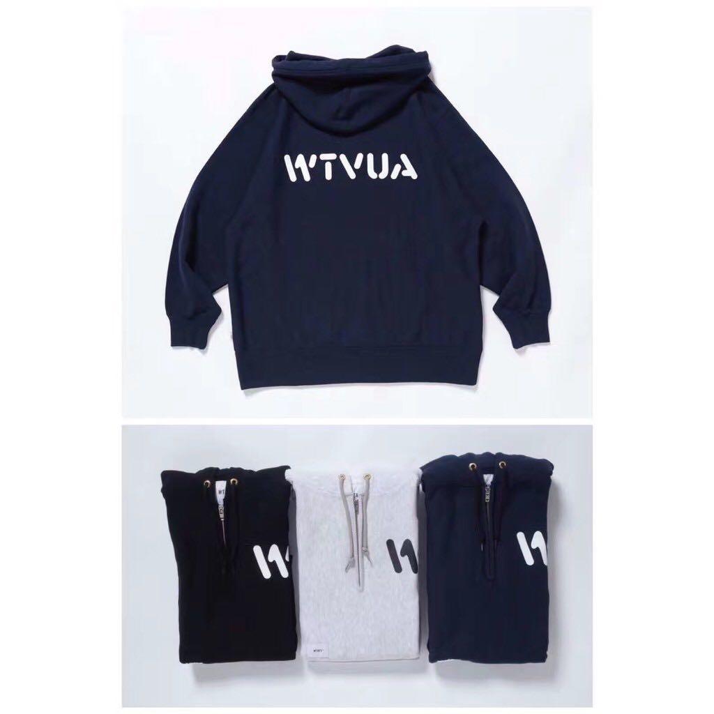 wtaps 19ss outrigger sweatshirt hooded hoodie crew wtvua tet size