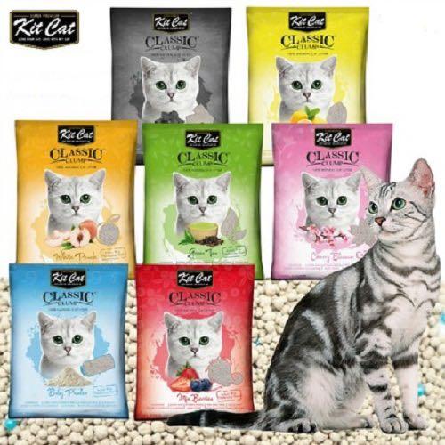 10L X2 Kit Cat® Classic Clump Clay Cat Litter Pet Supplies Homes