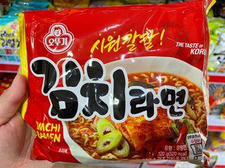1 pack ( 4 pcs) Kimchi Ramen