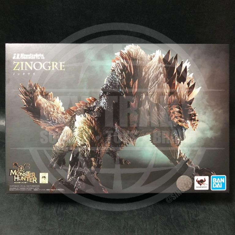 21年7月新貨！全新未開封行版/日版Bandai S.H.MonsterArts SHM 雷狼龍