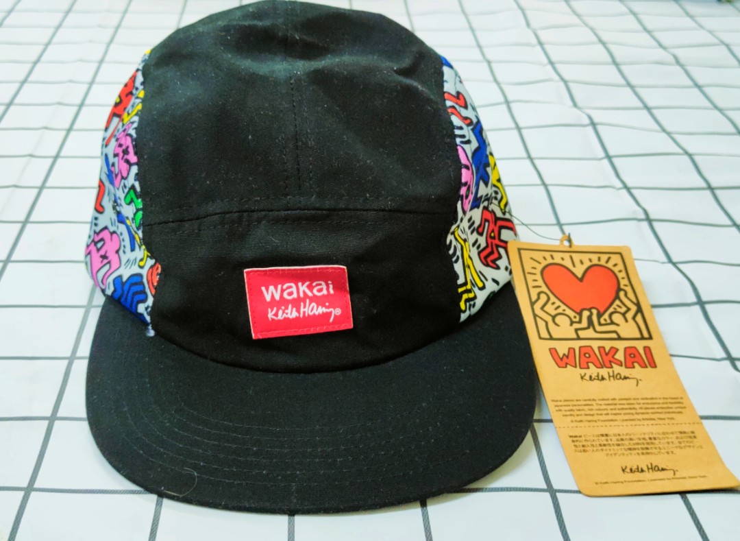 5 panel Cap Keith Haring X Wakai, Men's 
