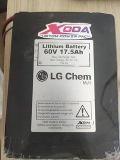 60v 17.5ah xoda