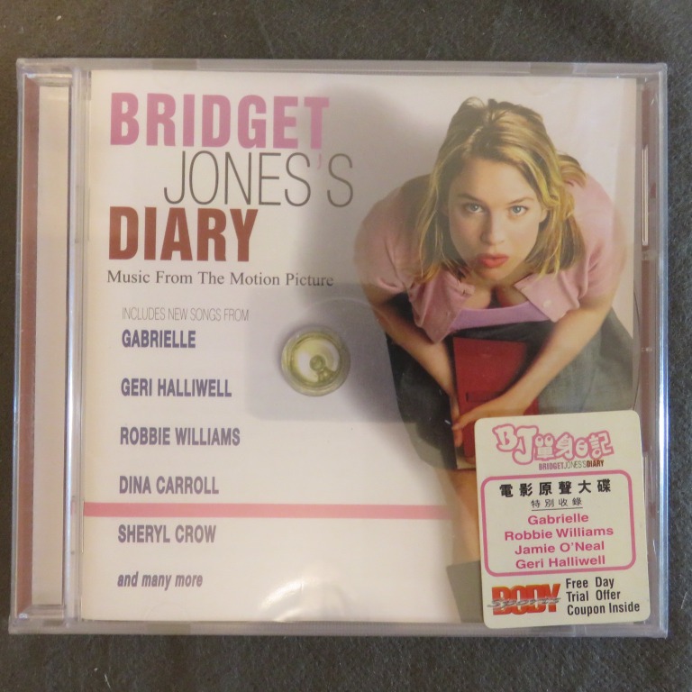 (全新未開封) BJ單身日記BRiDGET jONES's Diary 電影原聲CD (01年