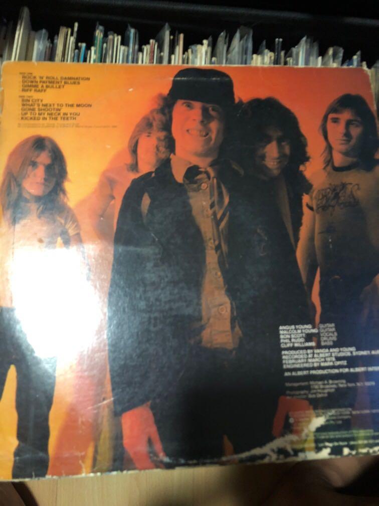 AC/DC- power rage Lp, Hobbies & Toys, Music & Media, Vinyls on Carousell