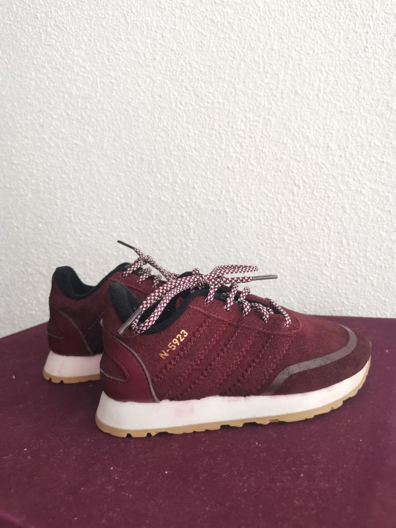Adidas maroon suede shoes store