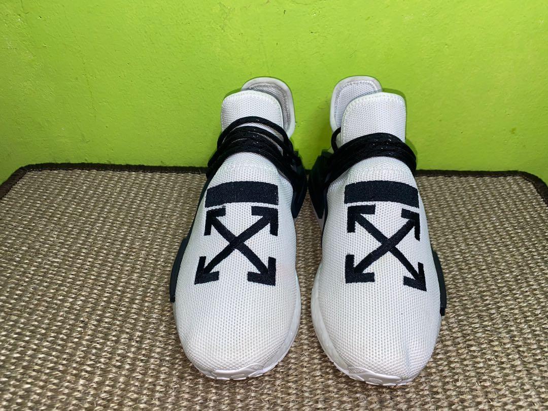 Adidas nmd offwhite Men s Fashion Footwear Sneakers on Carousell