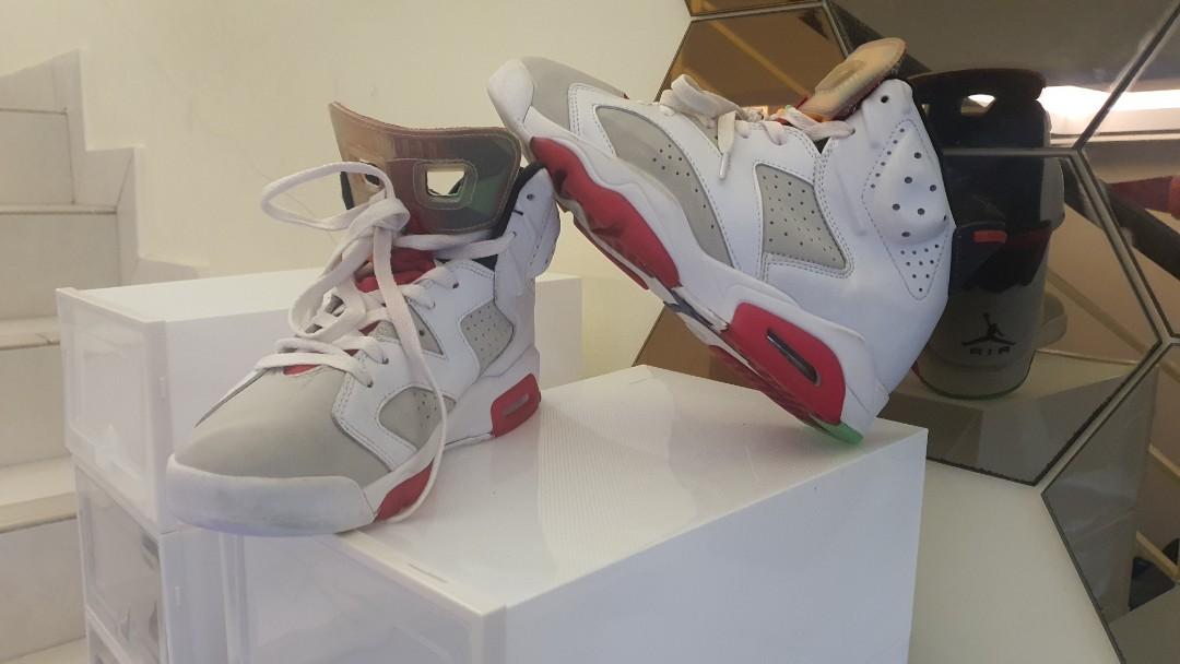 Air jordan 6 retro hare aj6, Men's Fashion, Footwear, Sneakers on