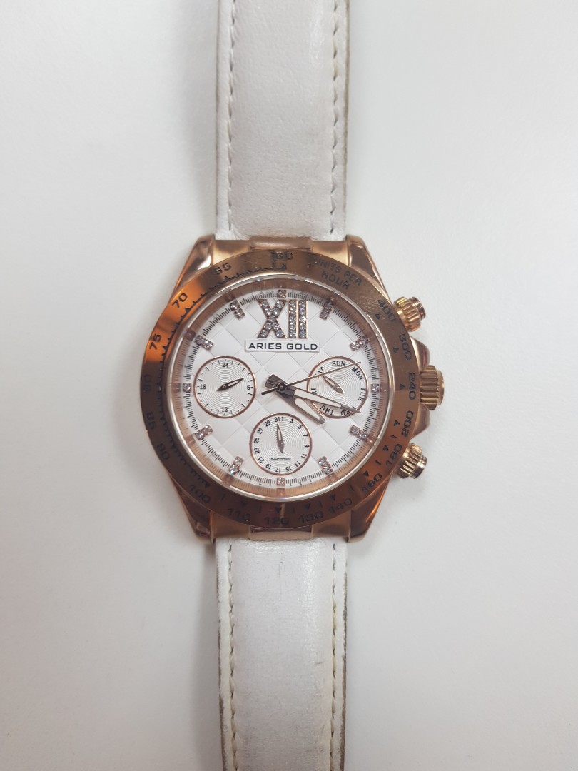 Aries gold sales enchant watch