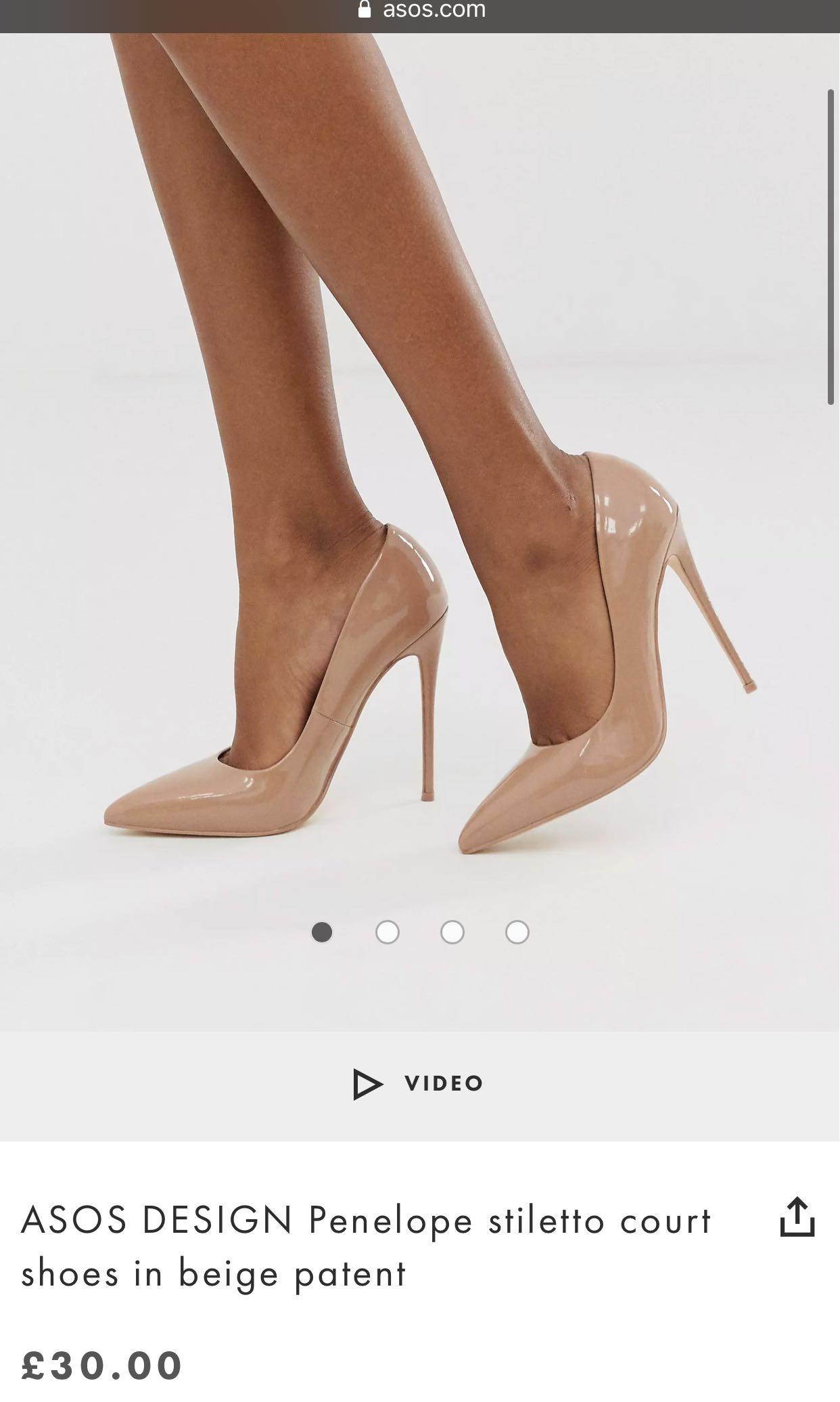 beige pointed toe heels