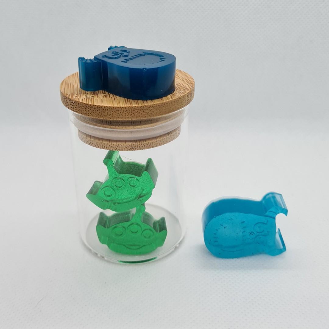 Assorted Disney Resin Charms Monster Inc. Toystory Alien Hobbies Toys Stationery Craft Craft Supplies Tools on Carousell