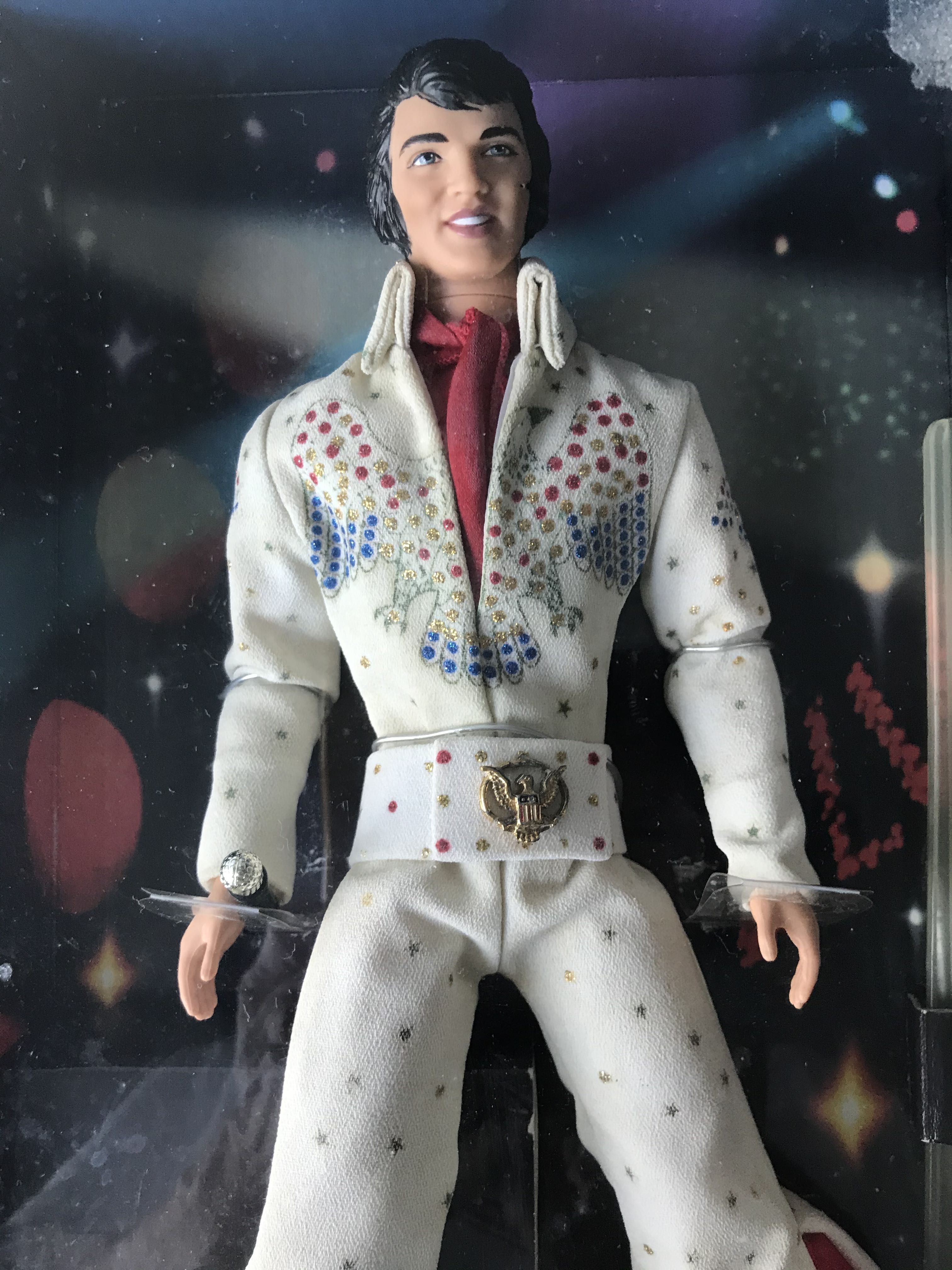 Authentic Barbie Ken as Elvis Presley Limited Edition Hobbies