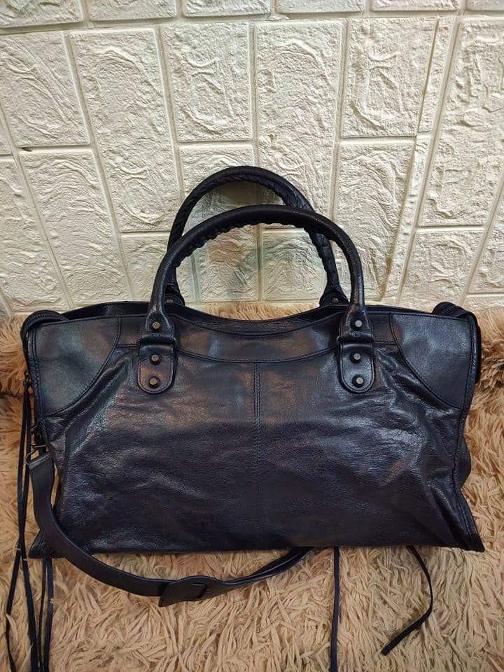 balenciaga city midnight blue