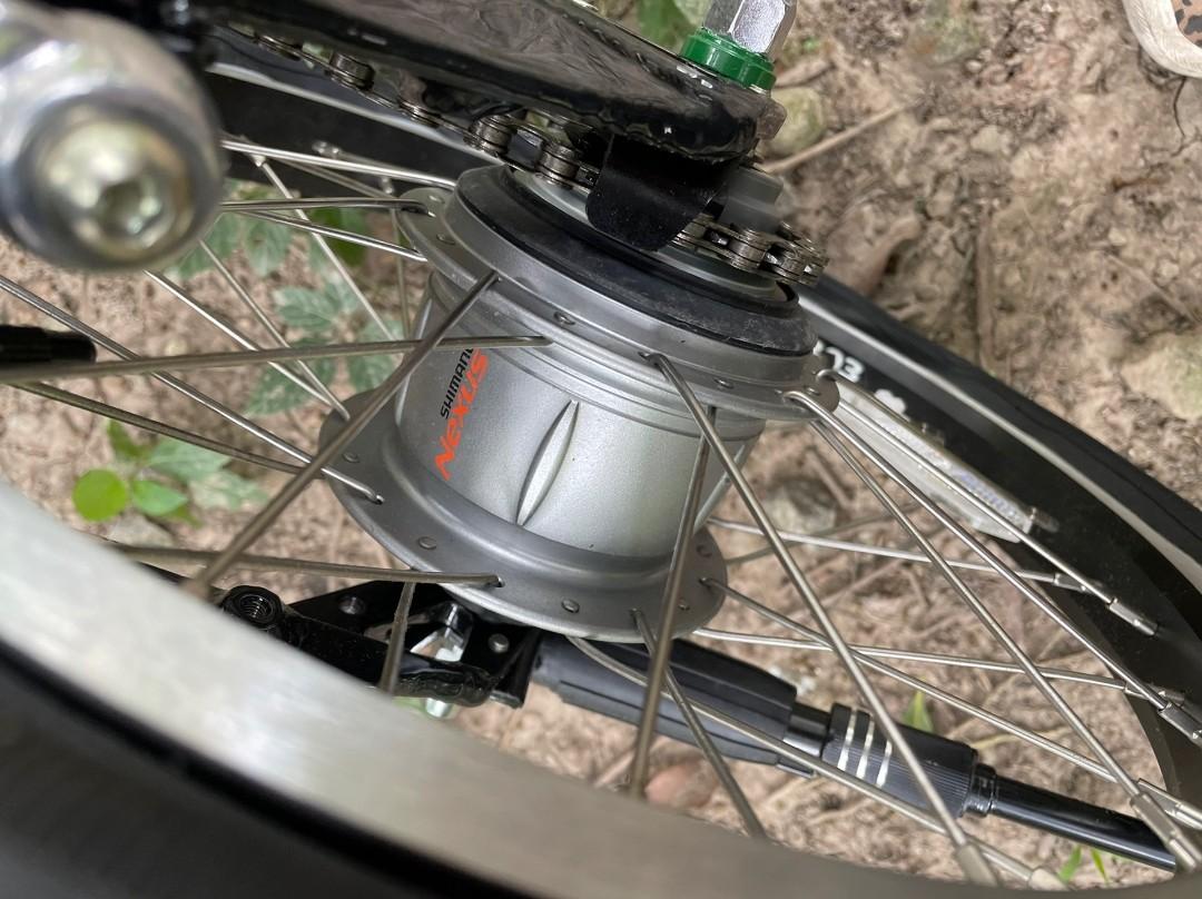 Birdy Frog 16" 8speed Foldable Folding Full Suspension Bike, Sports