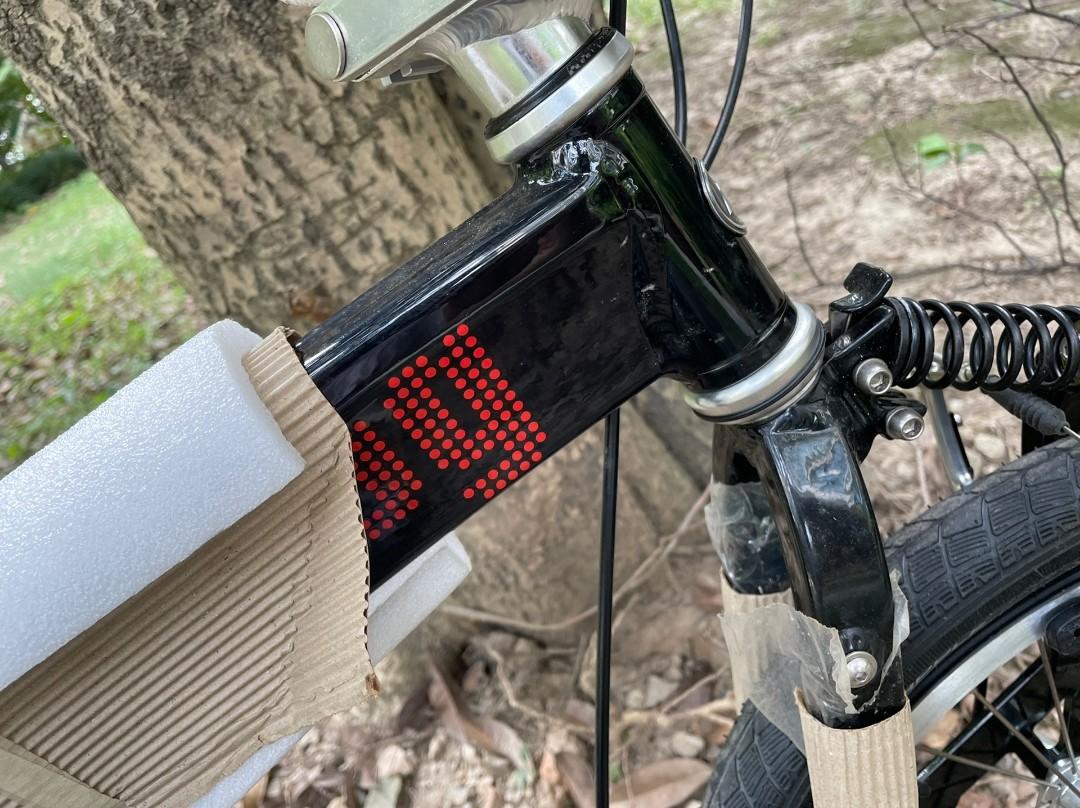 Birdy Frog 16" 8speed Foldable Folding Full Suspension Bike, Sports