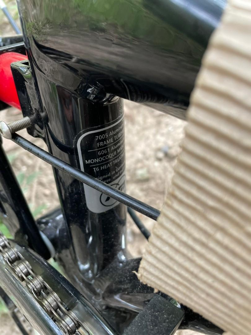 Birdy Frog 16" 8speed Foldable Folding Full Suspension Bike, Sports